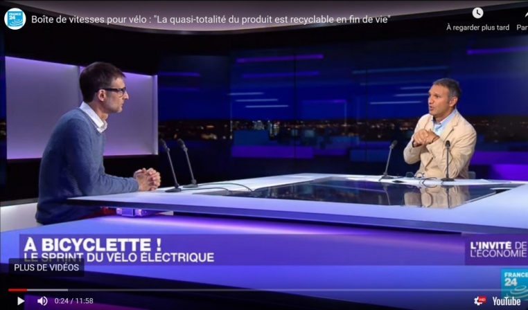 Vincent Lecornu interviewé sur France 24